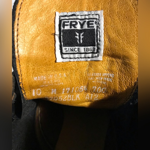 🇺🇸 High quality Frye Arkansas leather boots. - Picture 4 of 8